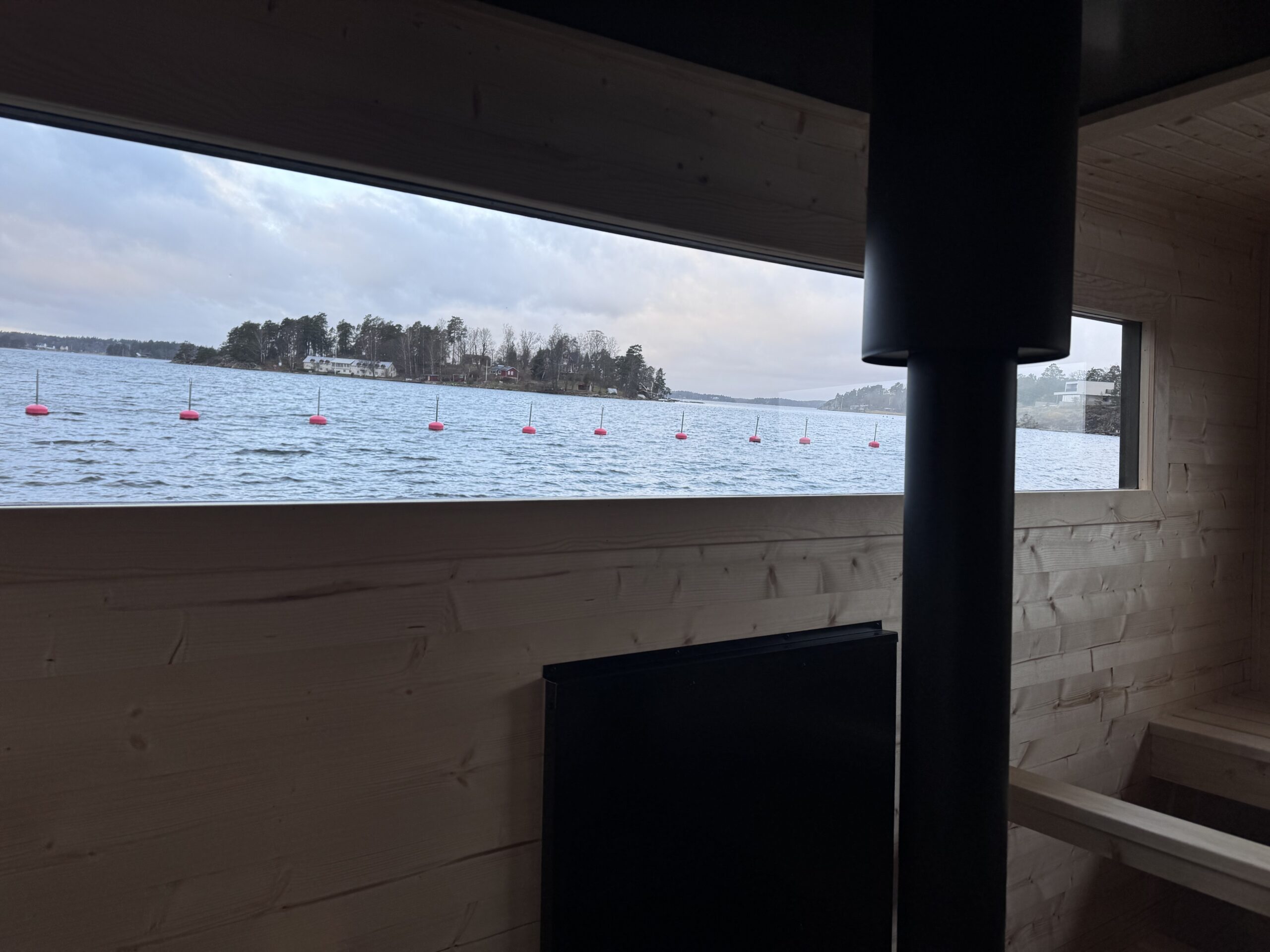 Utsikten över Torsbyfjärden